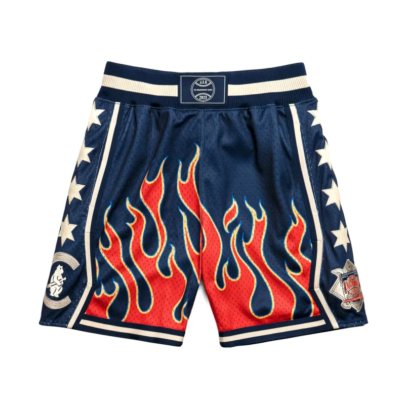 Chicago Cubs Edition Crosstown Series Shorts by JFG for Mitchell & Ness sold by Joe Fresh Goods