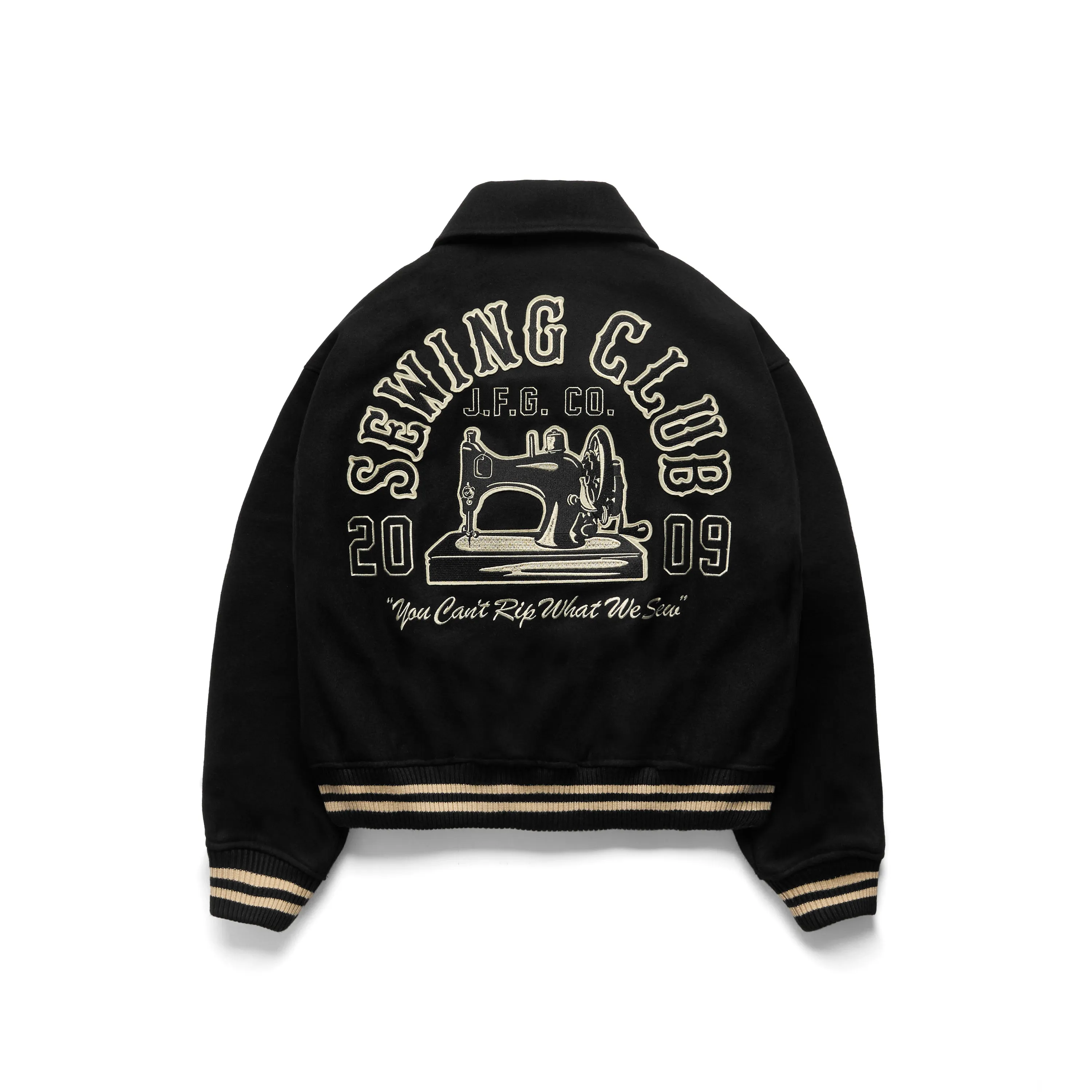 JFG Sewing Club Varsity Jacket sold by Joe Fresh Goods product image thumbnail 2