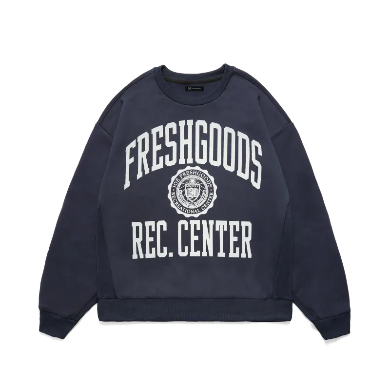 Rec Center Crewneck (Navy) sold by Joe Fresh Goods