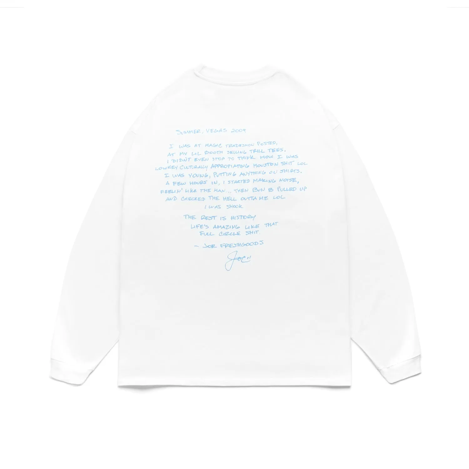 JFG x Trill Burgers "Can't Use Trill" Long Sleeve Tee sold by Joe Fresh Goods product image thumbnail 2