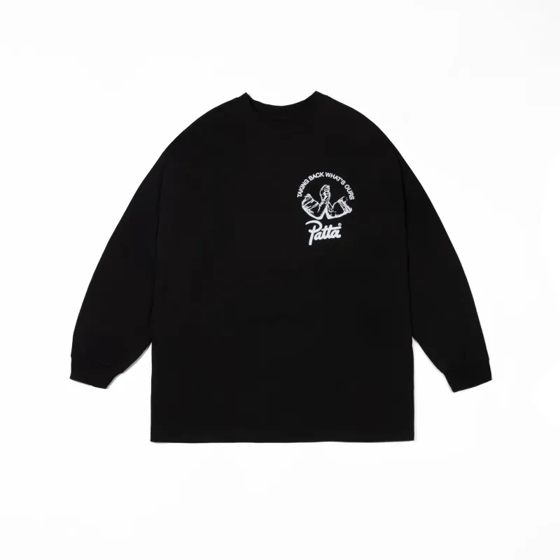 PattaGoods Coalition Long Sleeve Tee (Black) sold by Joe Fresh Goods