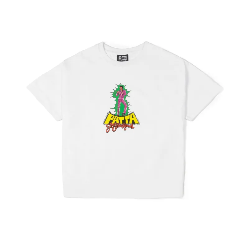 PattaGoods Singer Tee (White) sold by Joe Fresh Goods