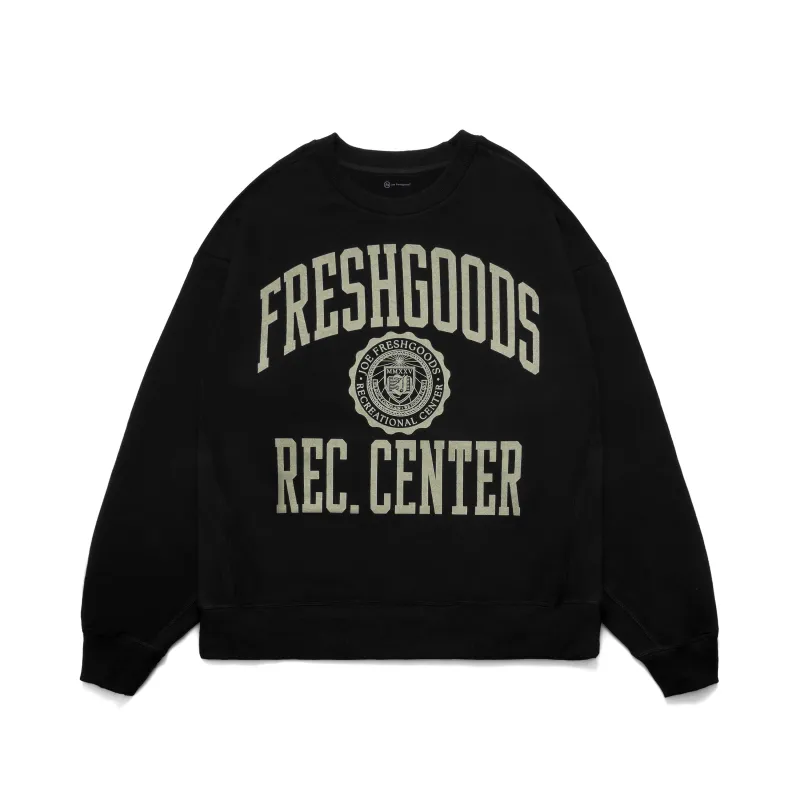 Rec Center Crewneck (Black) sold by Joe Fresh Goods