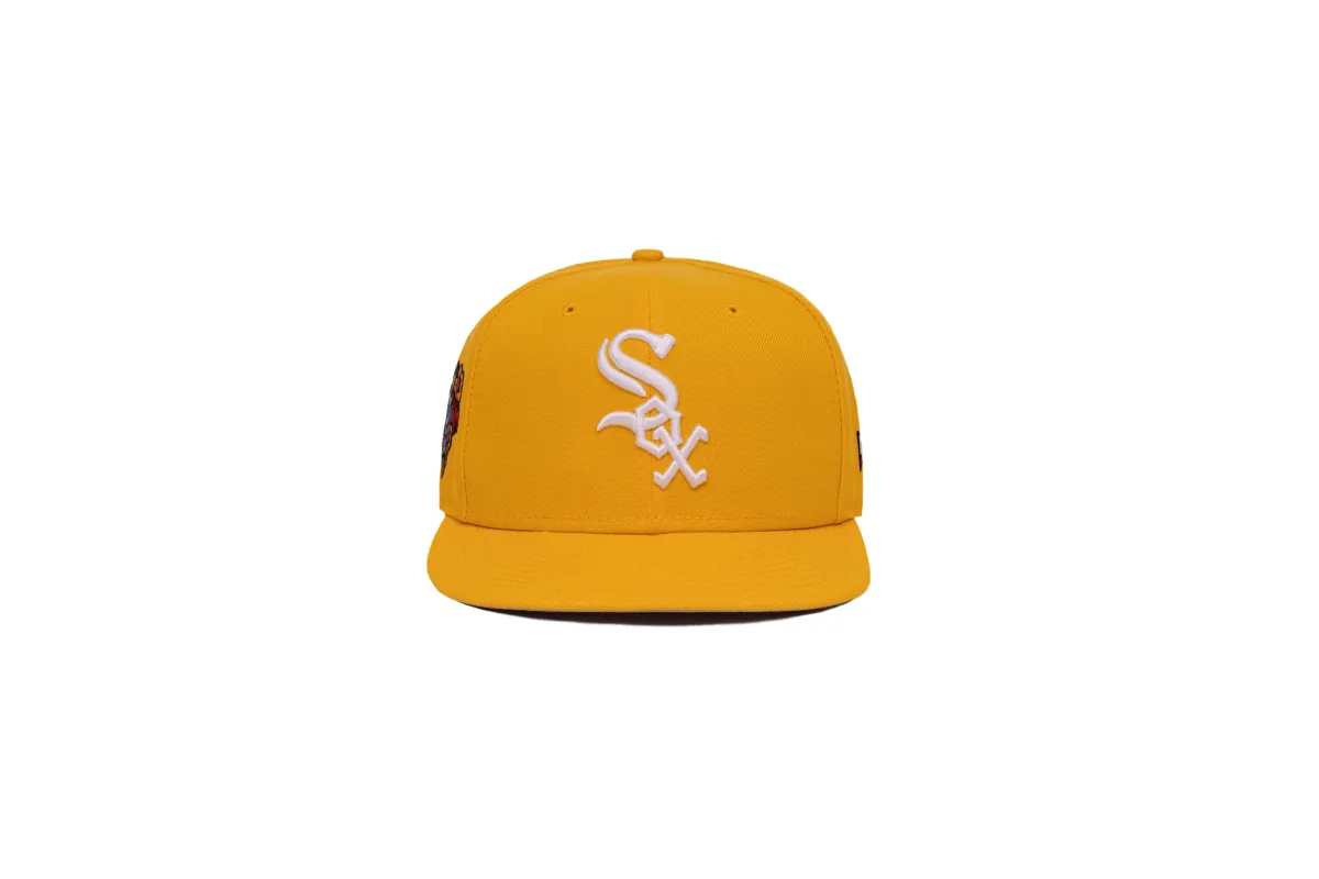 JFG x SOX NEW ERA FITTED HAT (GOLD) sold by Joe Fresh Goods