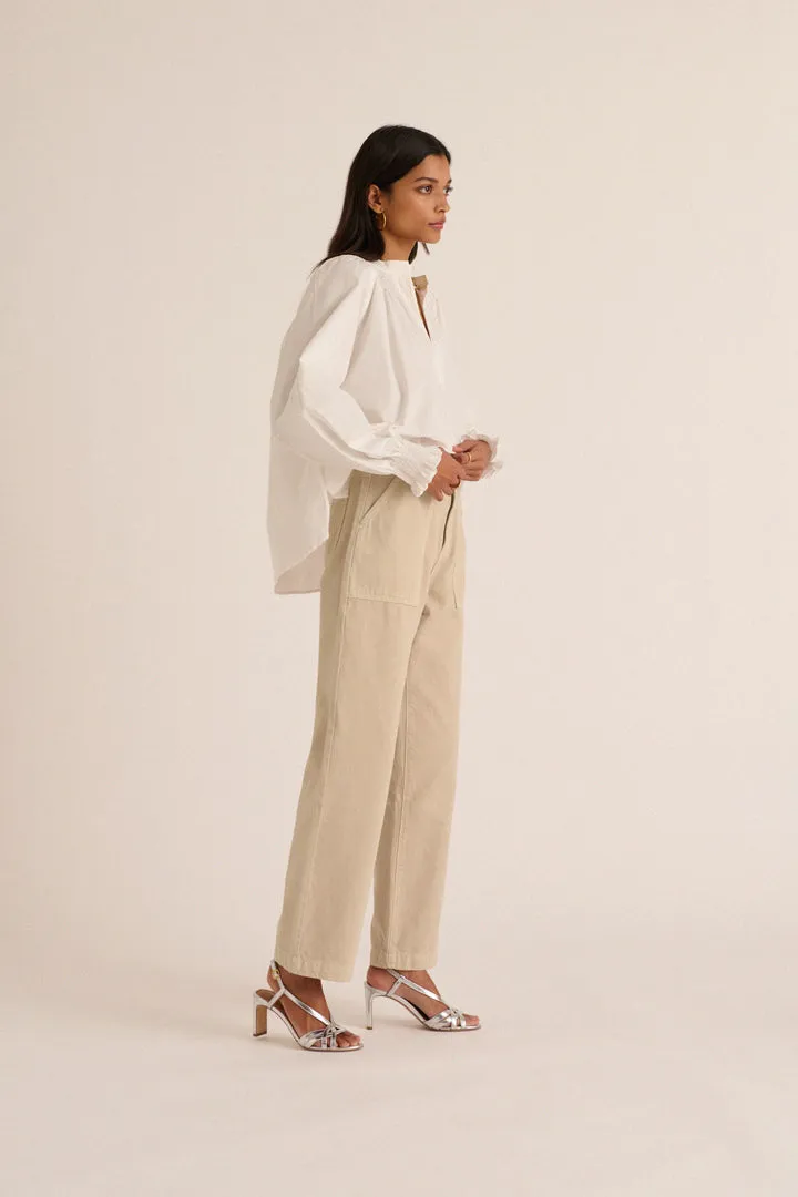 Mineral beige Nazaire jeans sold by Balzac Paris product image thumbnail 2