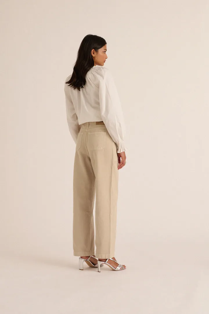 Mineral beige Nazaire jeans sold by Balzac Paris product image thumbnail 3