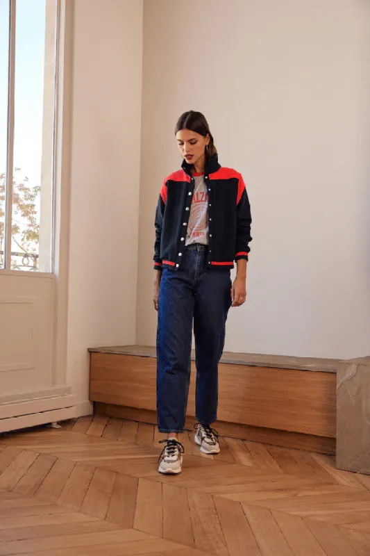 Ink blue Vallon jeans sold by Balzac Paris