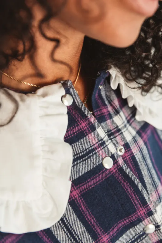 Purple Studio Shirt sold by Balzac Paris