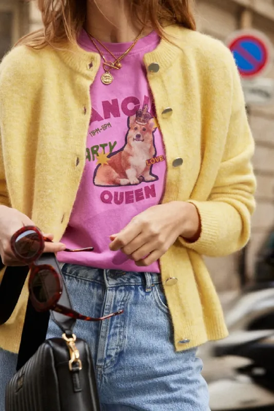 Always yellow cardigan sold by Balzac Paris