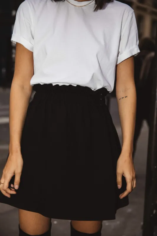 Black Pavla skirt made by Balzac Paris