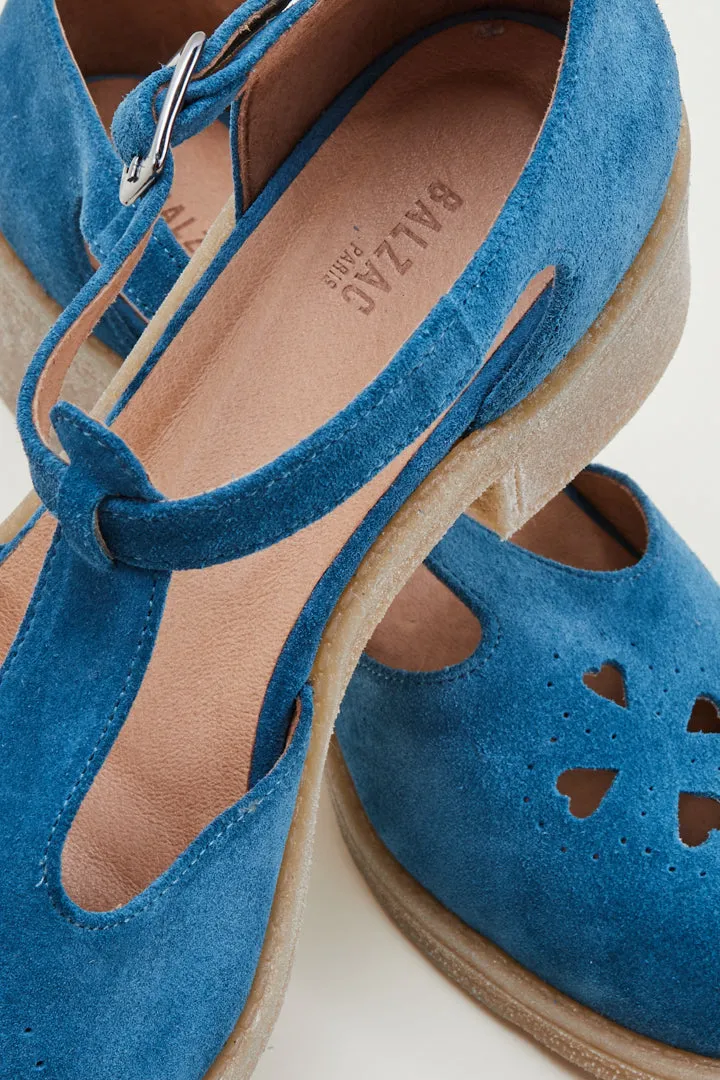 Blue Rosie sandals sold by Balzac Paris product image thumbnail 5