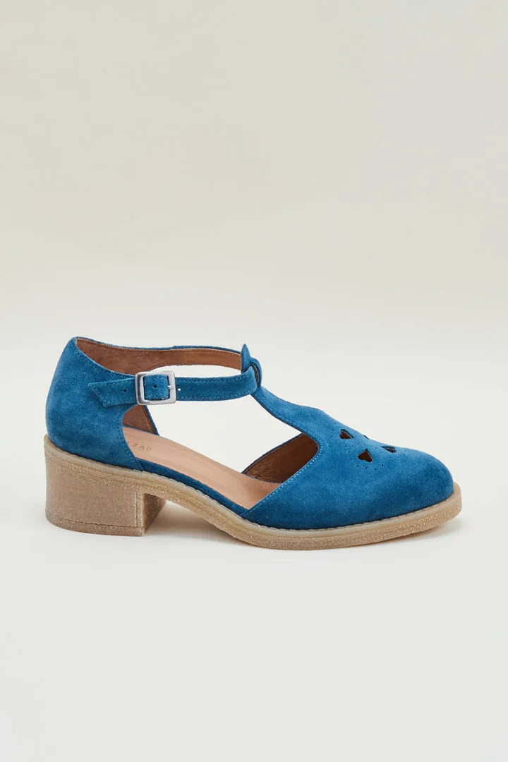 Blue Rosie sandals sold by Balzac Paris product image thumbnail 4