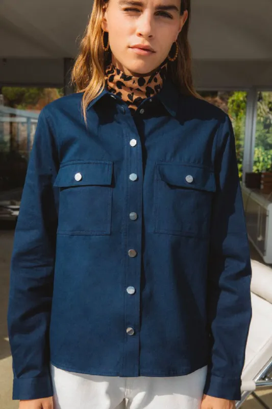 Navy Carter shirt sold by Balzac Paris