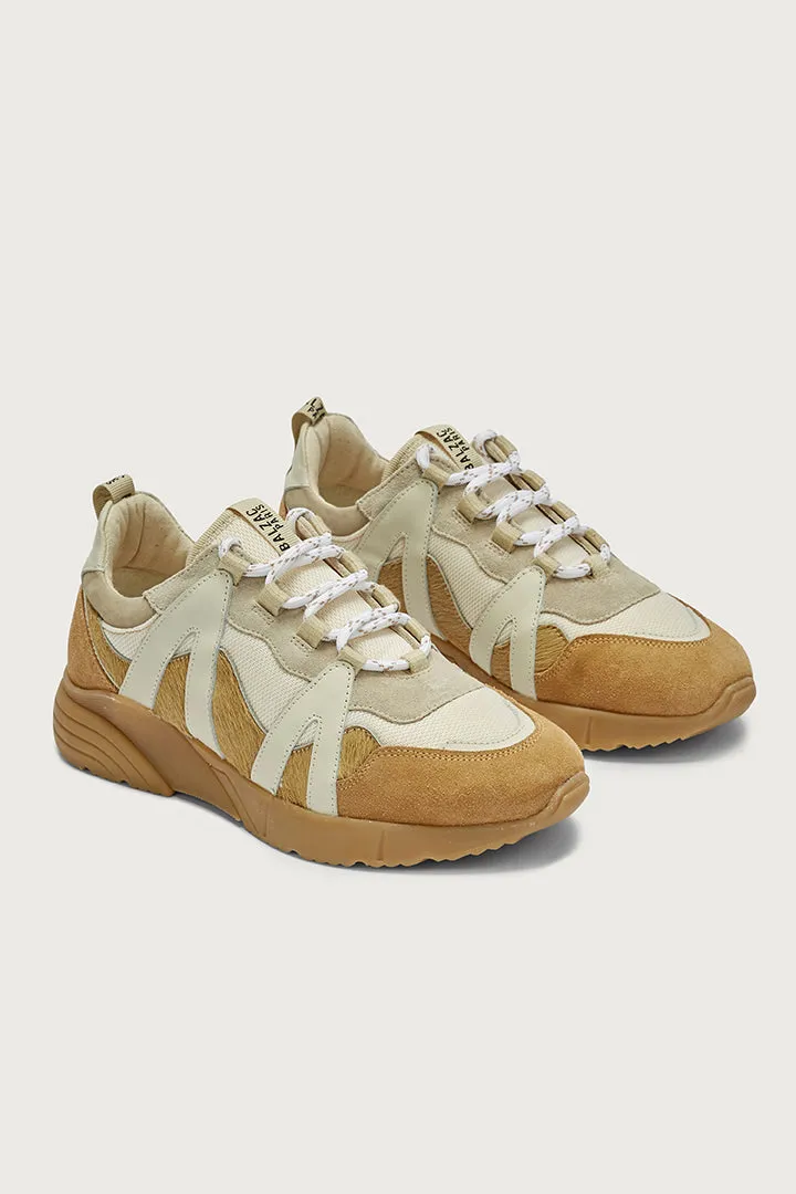 Ecru Astor sneakers sold by Balzac Paris product image thumbnail 4