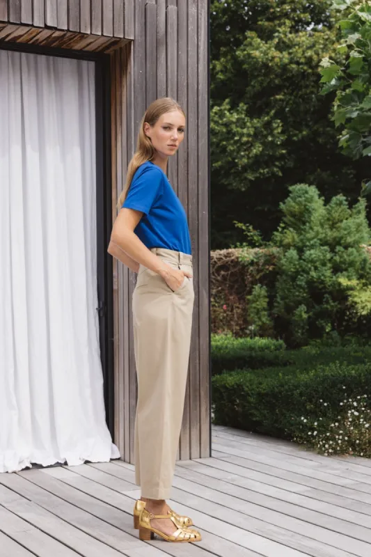 Bree blue t-shirt sold by Balzac Paris