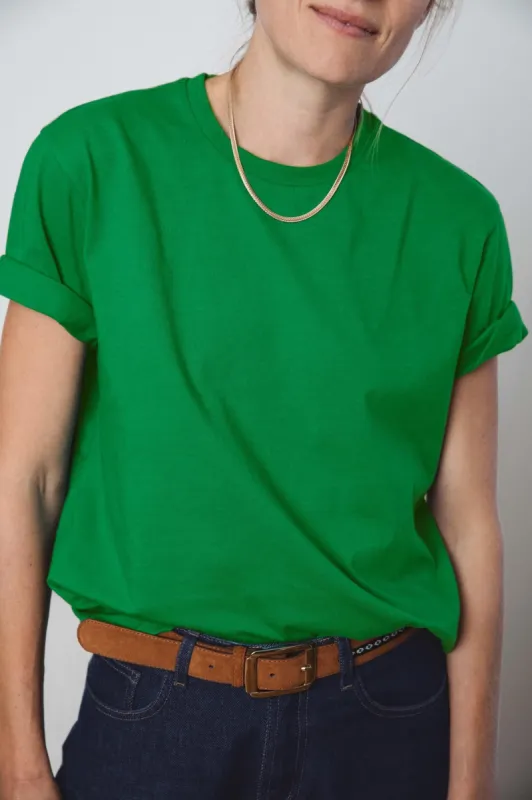 Bree green t-shirt sold by Balzac Paris