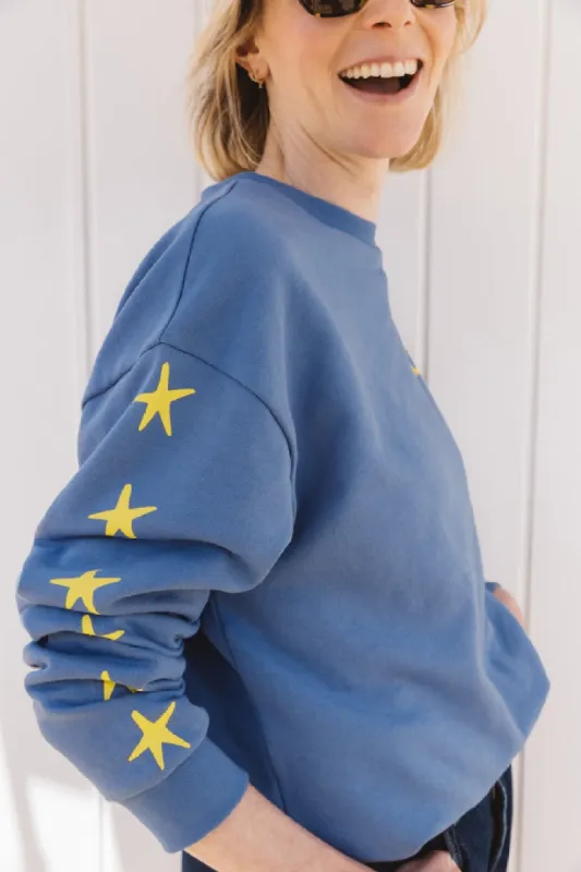 Harlow El Capo blue sweatshirt made by Balzac Paris