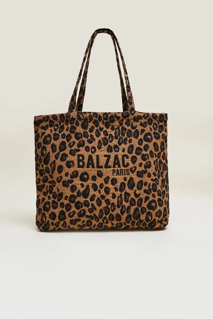 ●大人気【EMIS】LOGO LEOPARD TOTE BAG ★送料・関税込★ Leopard Tote Bag