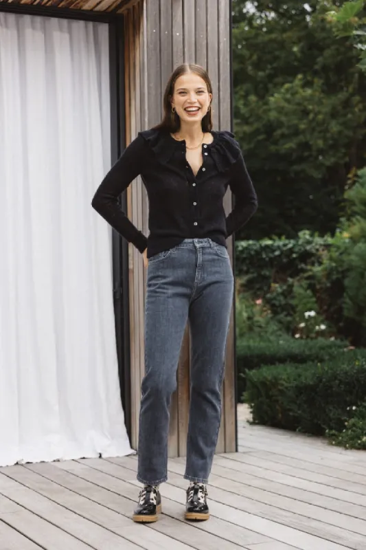 Gray Austin jeans sold by Balzac Paris