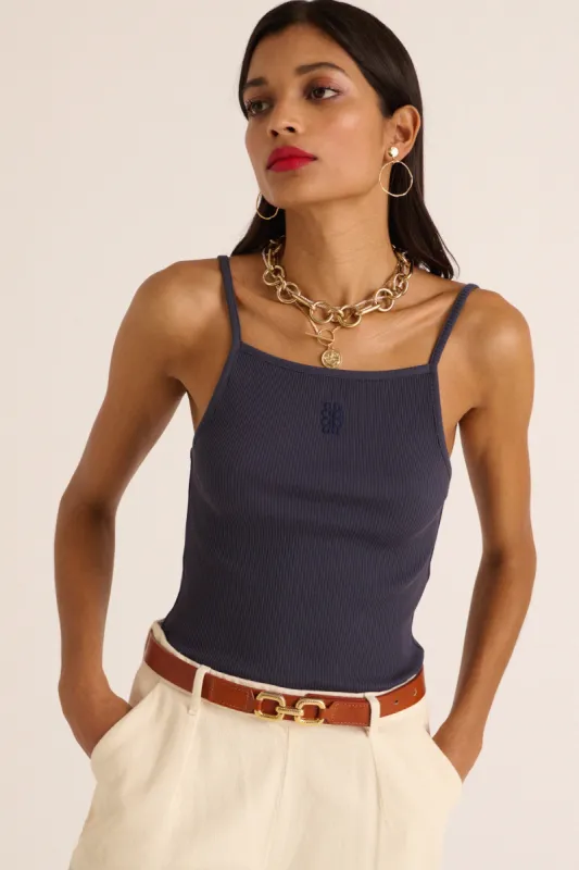 Top Clem navy sold by Balzac Paris