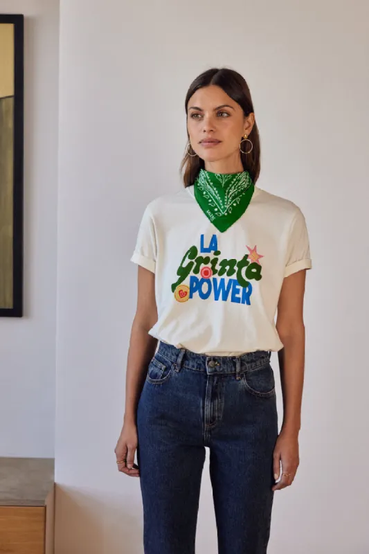 Bree the Grinta t-shirt sold by Balzac Paris