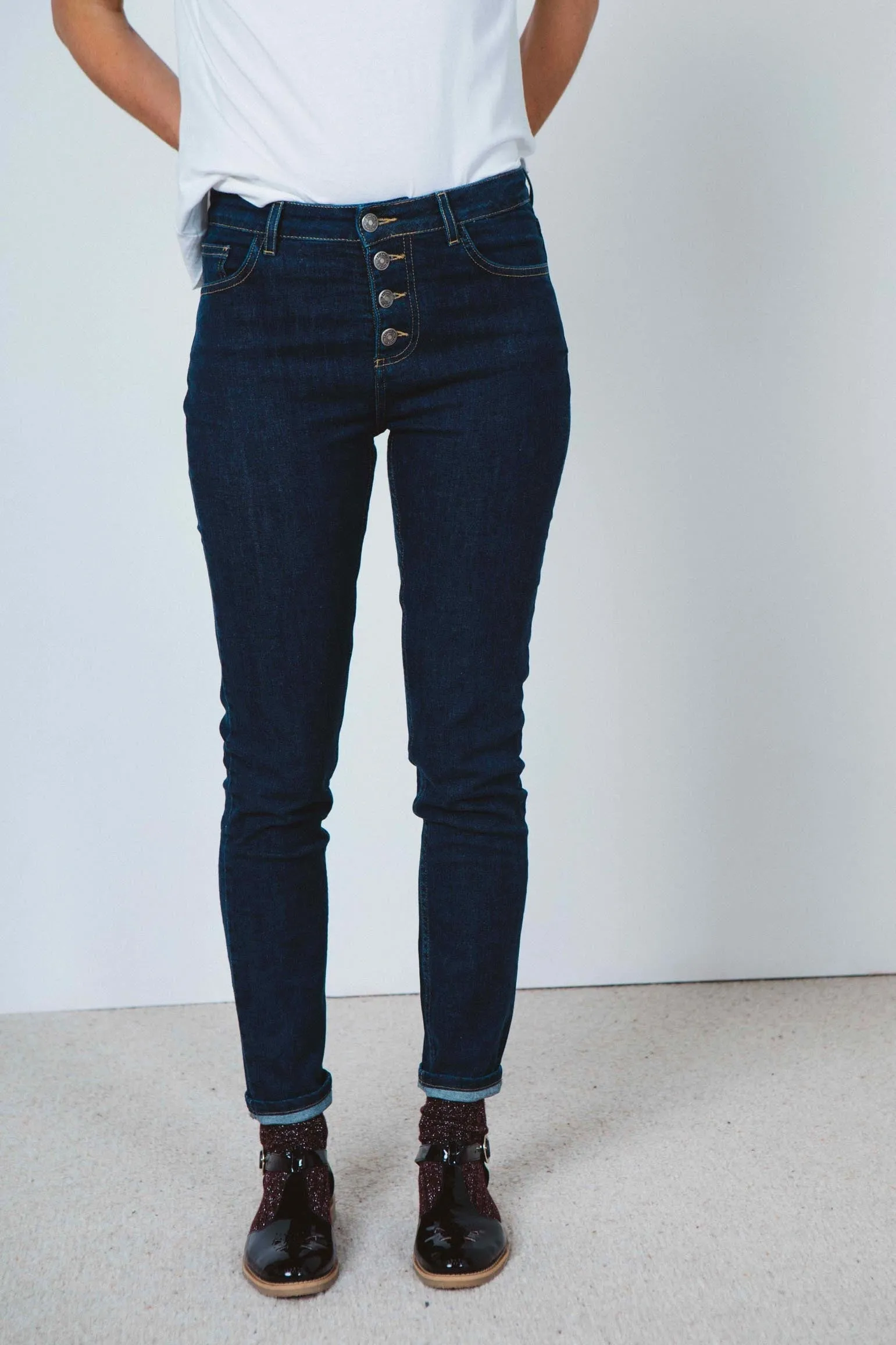 Midnight blue Joe jeans (old) sold by Balzac Paris