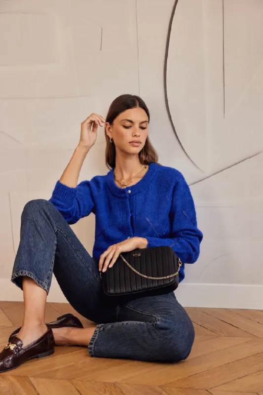 Caleb cardigan Blue sold by Balzac Paris