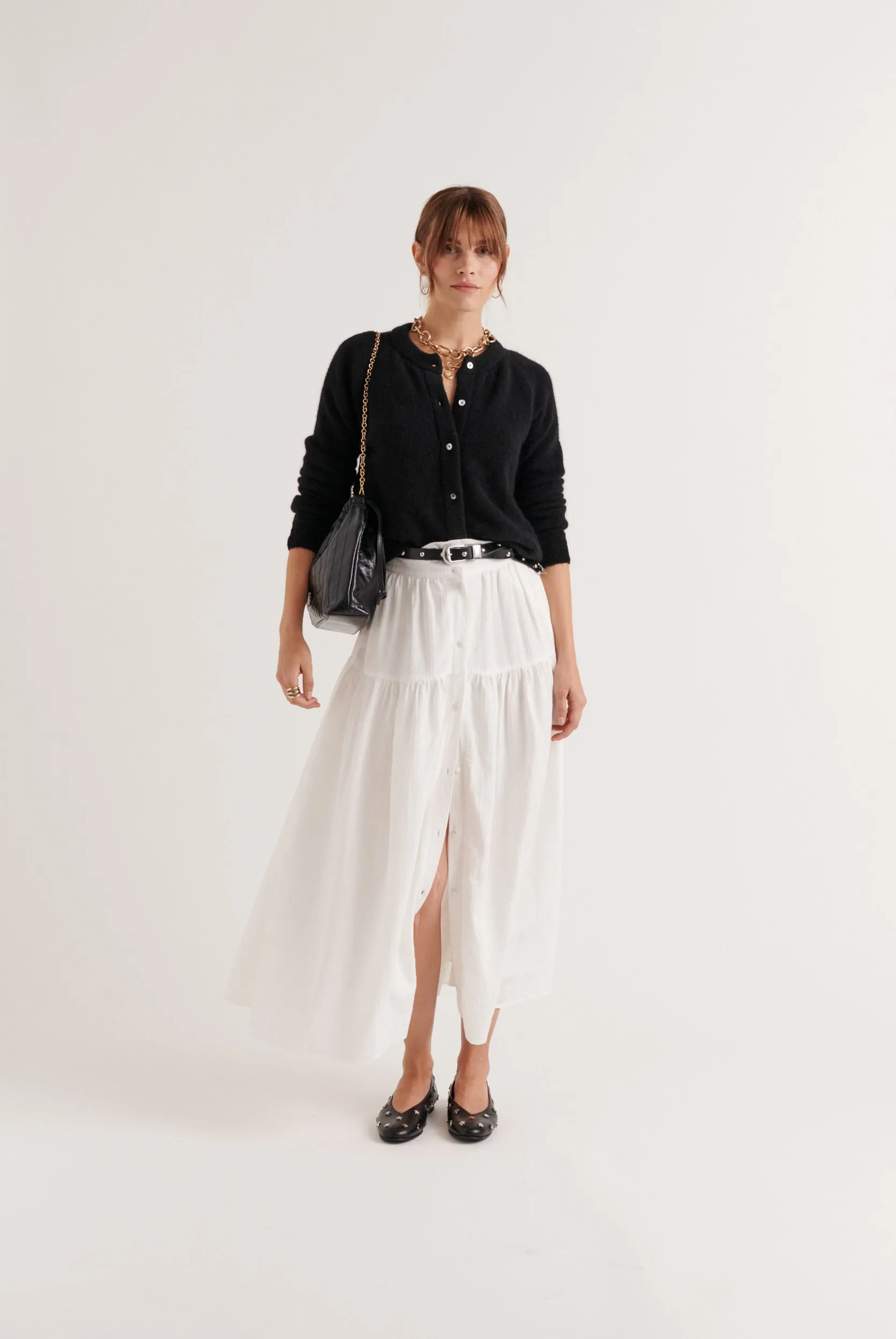 Black Come cardigan sold by Balzac Paris product image thumbnail 3