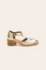 Light gold Rosie sandals sold by Balzac Paris