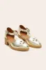 Light gold Rosie sandals sold by Balzac Paris