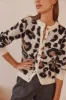 Vivien leopard cardigan sold by Balzac Paris