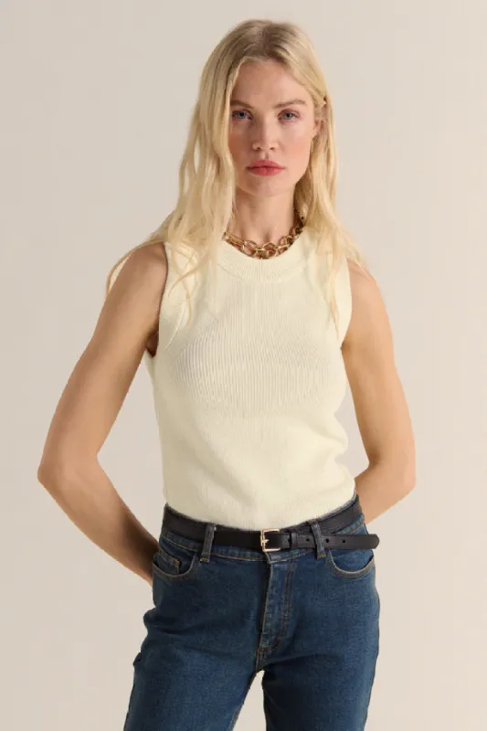 Top Kahn natural white sold by Balzac Paris