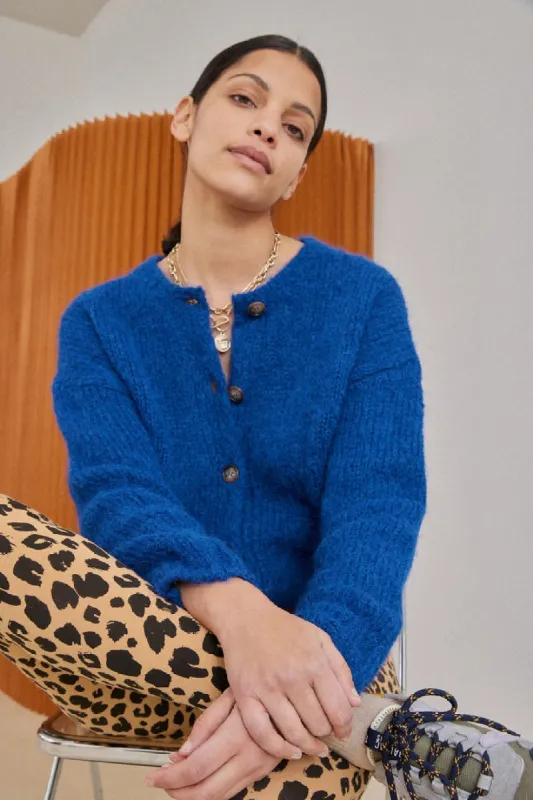 Blue Nolan cardigan sold by Balzac Paris