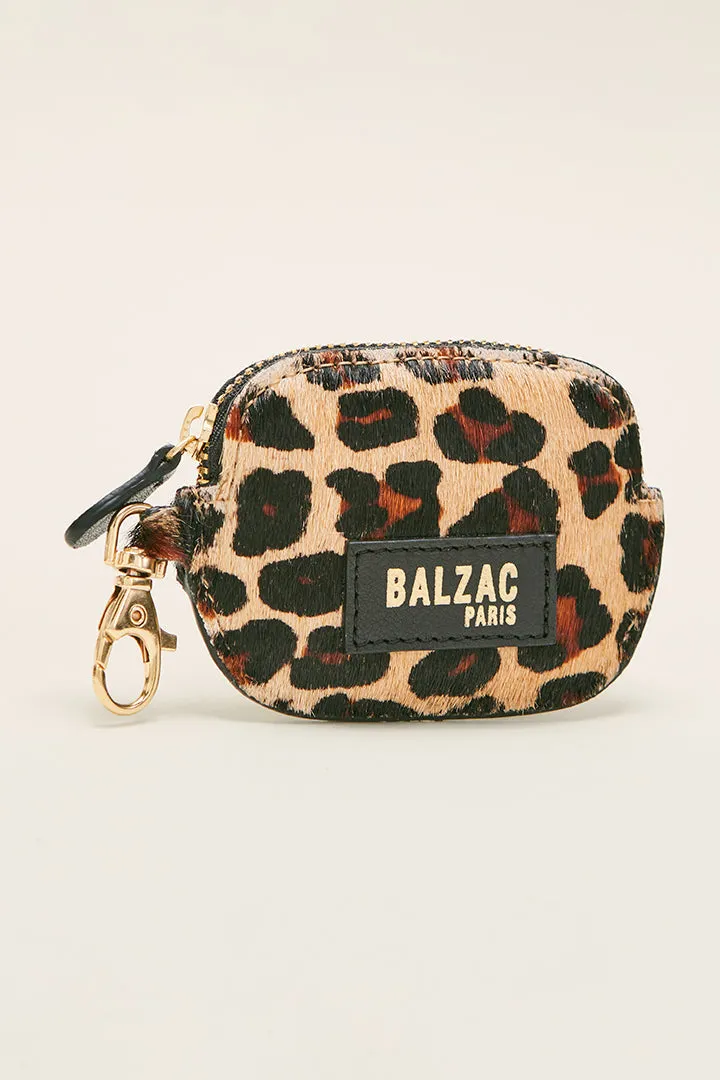 Ziggy purse with leopard pony carabiner sold by Balzac Paris product image thumbnail 5