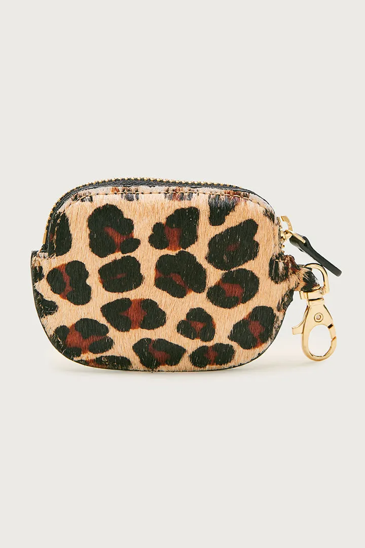 Ziggy purse with leopard pony carabiner sold by Balzac Paris product image thumbnail 3