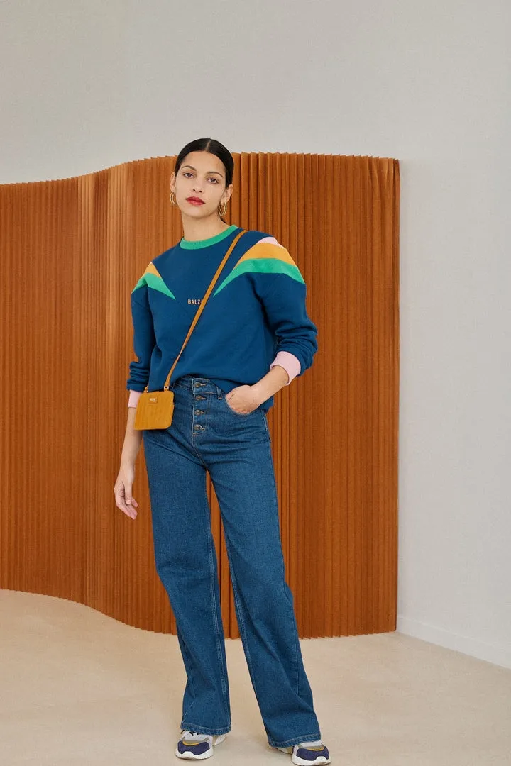 Rainbow Rain Sweatshirt sold by Balzac Paris product image thumbnail 2