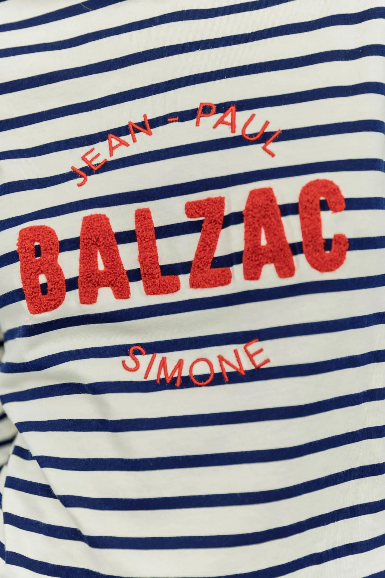 Striped Simone Literary Top sold by Balzac Paris product image thumbnail 2