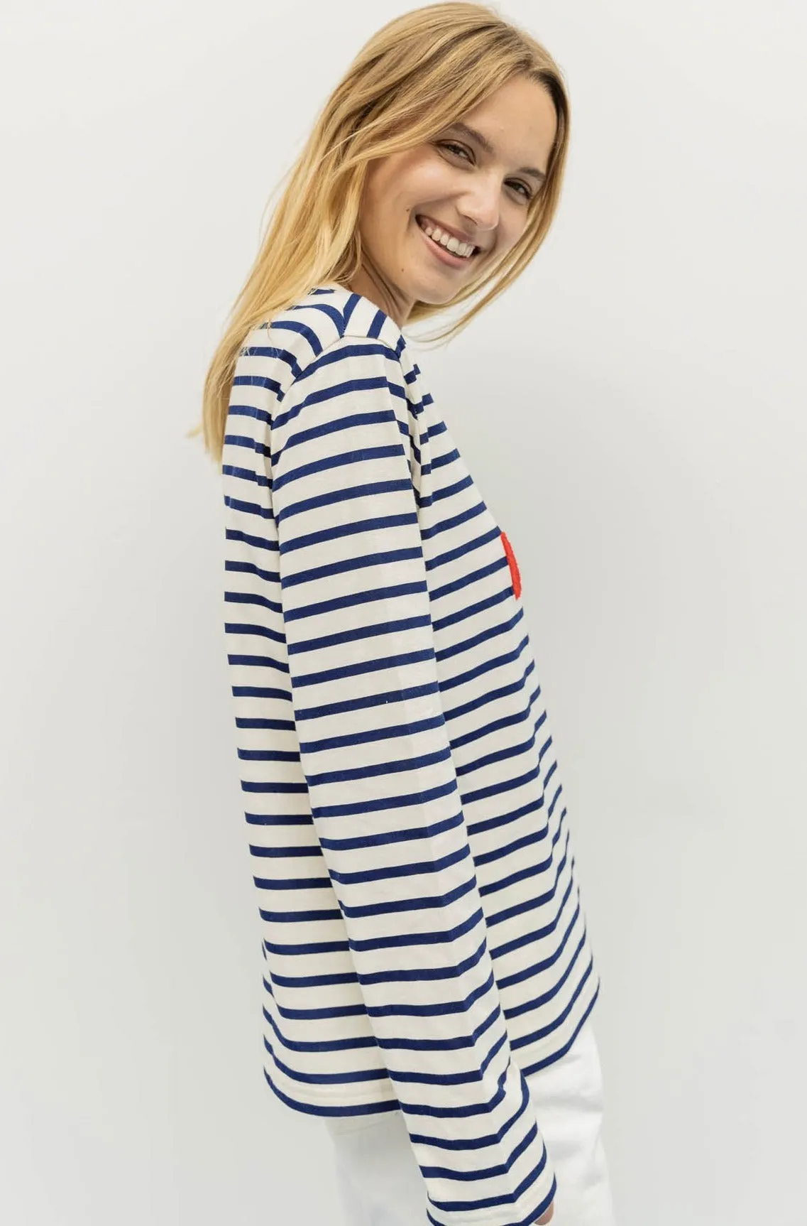 Striped Simone Literary Top sold by Balzac Paris product image thumbnail 3