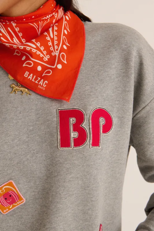 Orange Paros scarf sold by Balzac Paris