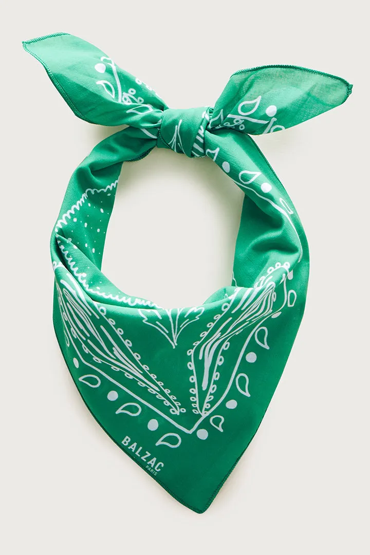 Green Paros scarf sold by Balzac Paris product image thumbnail 2