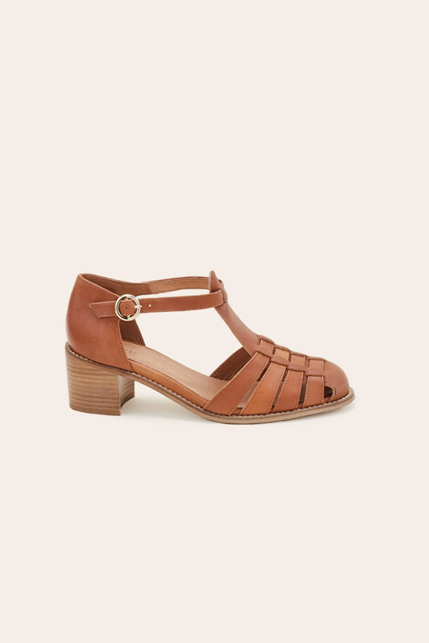 Camel Albane sandals sold by Balzac Paris product image thumbnail 5