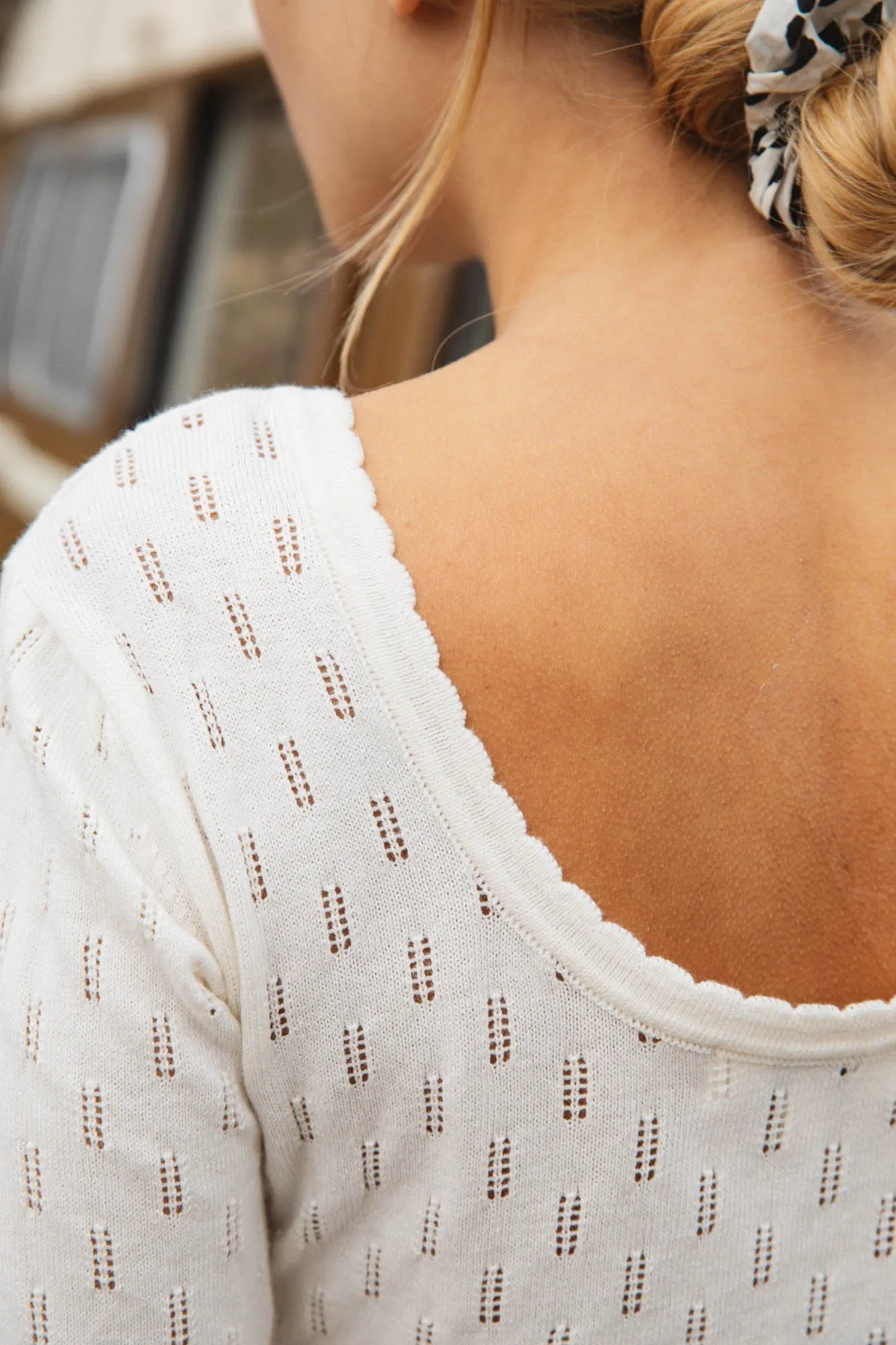 Ecru Albin top sold by Balzac Paris product image thumbnail 3