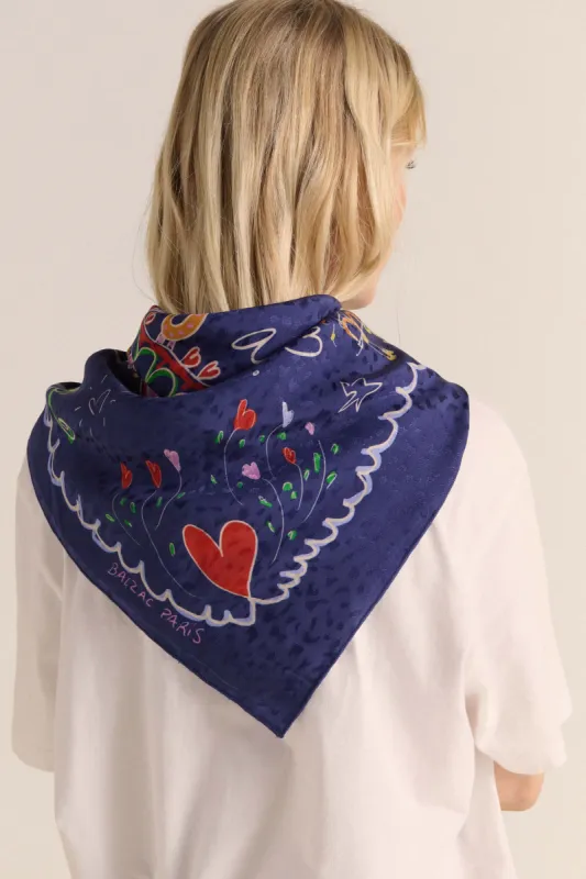 Paros scarf Cherry on the cake sold by Balzac Paris
