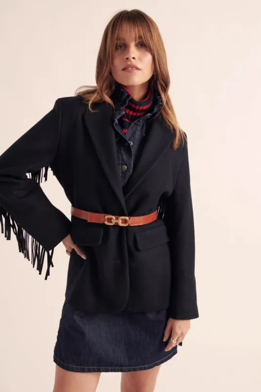 Marceau navy jacket sold by Balzac Paris