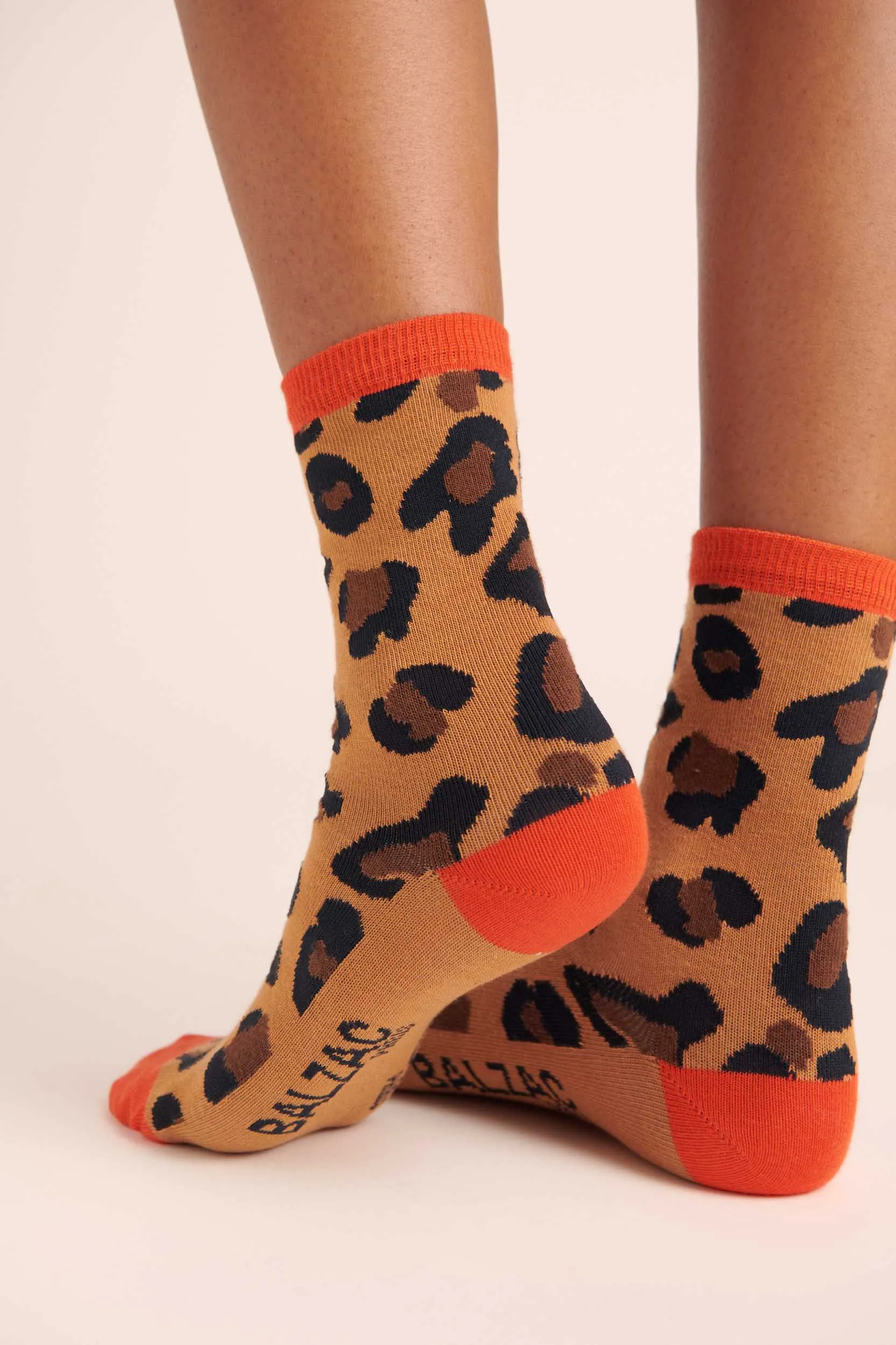 Orange Leo Socks sold by Balzac Paris product image thumbnail 3