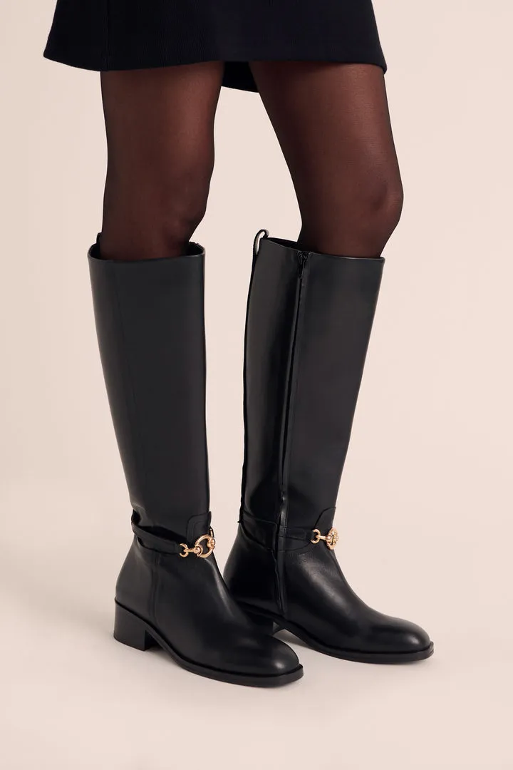 Tyler Black Boots sold by Balzac Paris