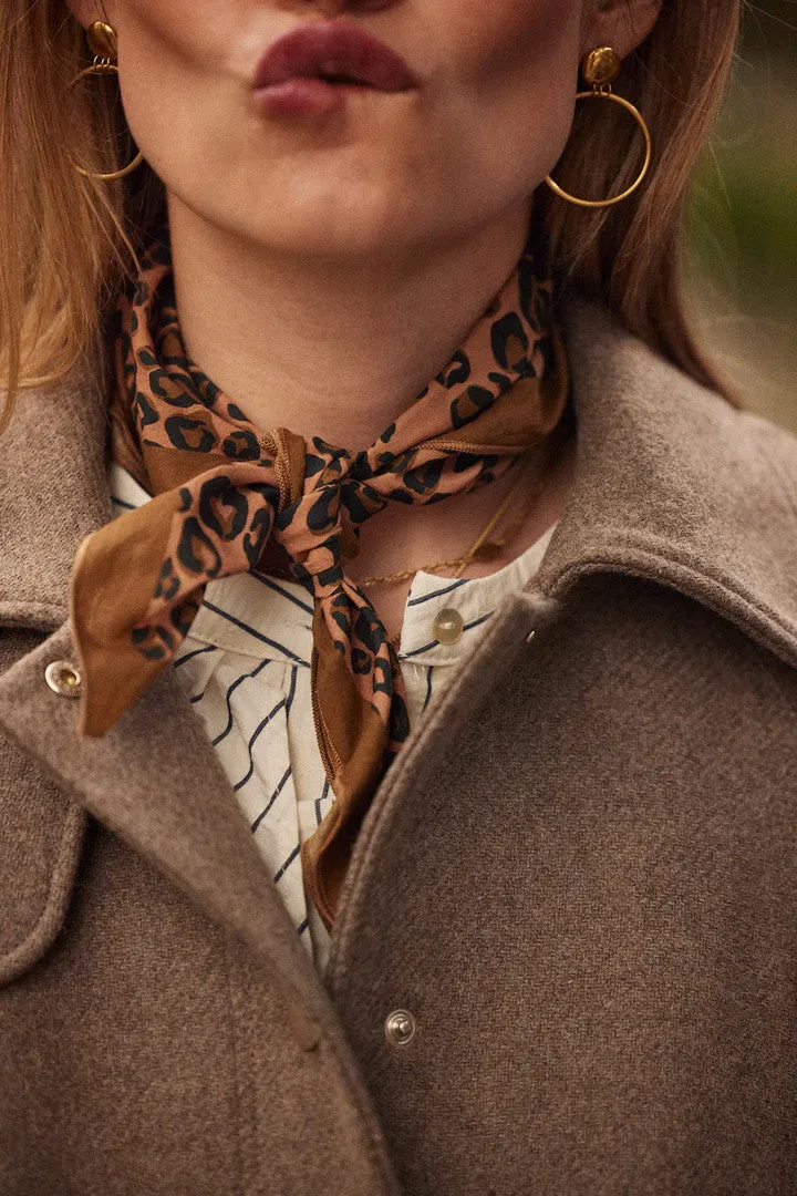Paros leopard scarf sold by Balzac Paris product image thumbnail 5