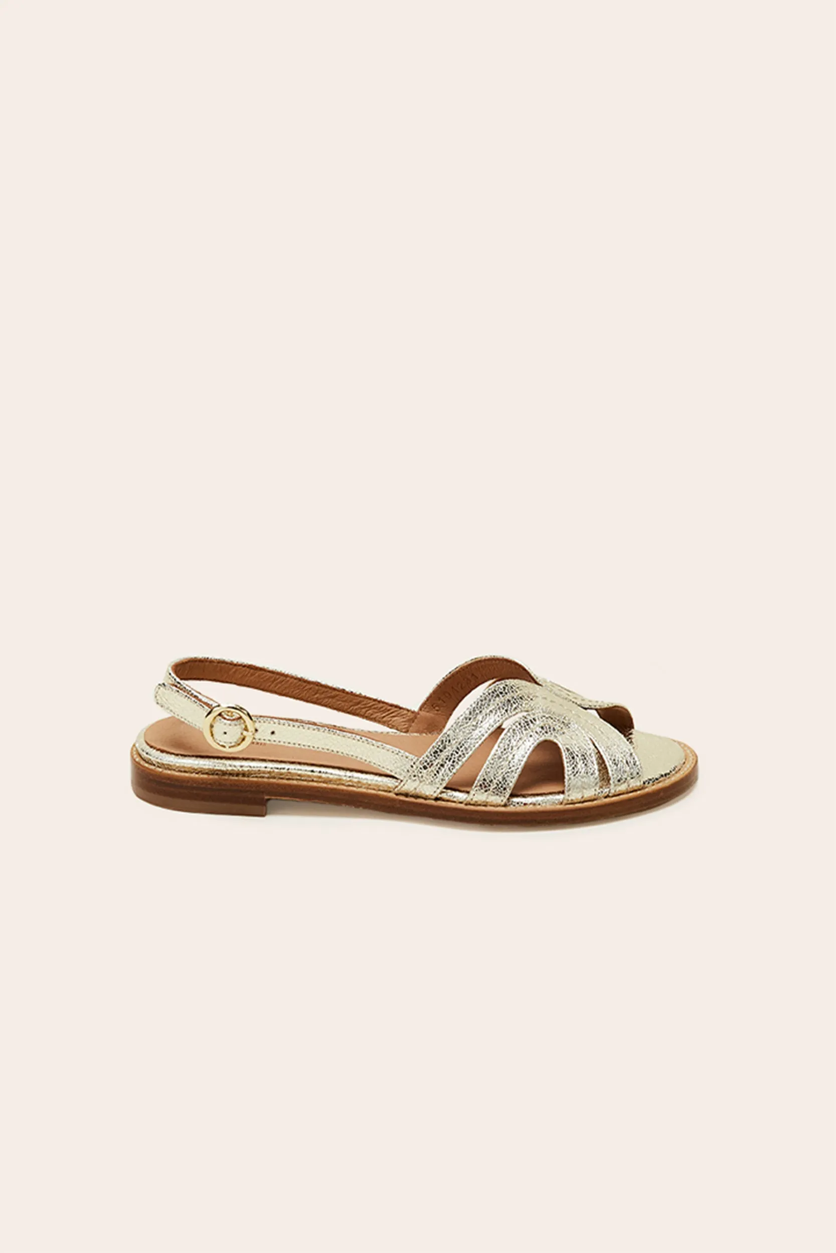 Golden Reverie sandals sold by Balzac Paris product image thumbnail 3