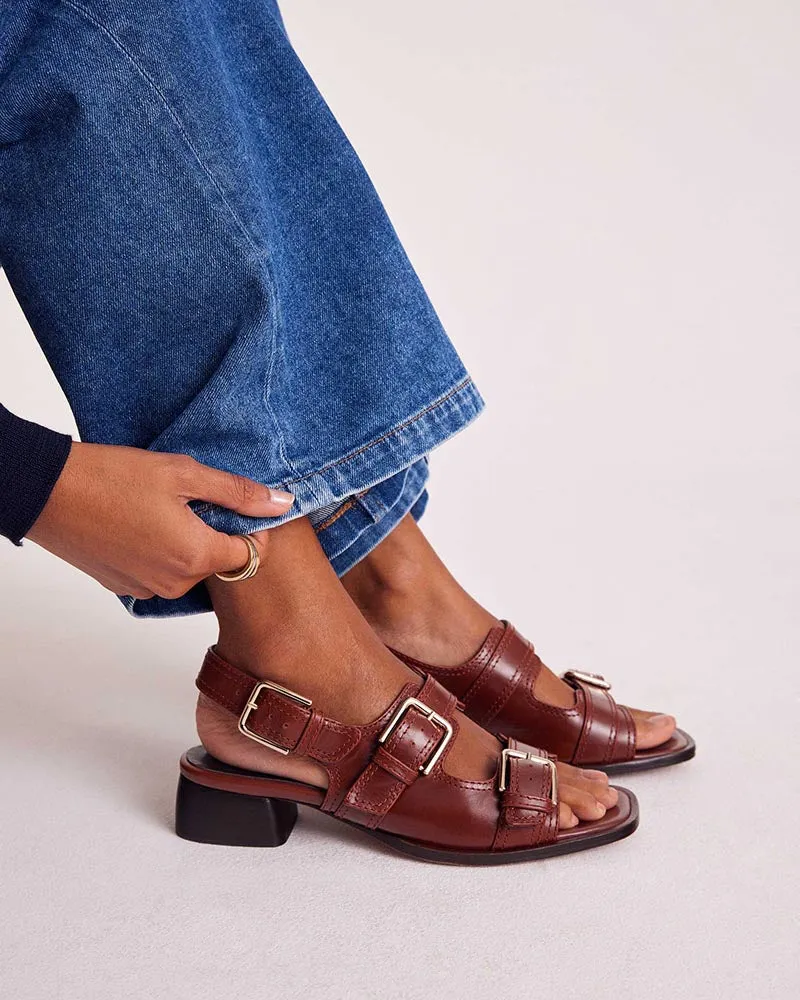 Mules Flor camel sold by Balzac Paris product image thumbnail 2