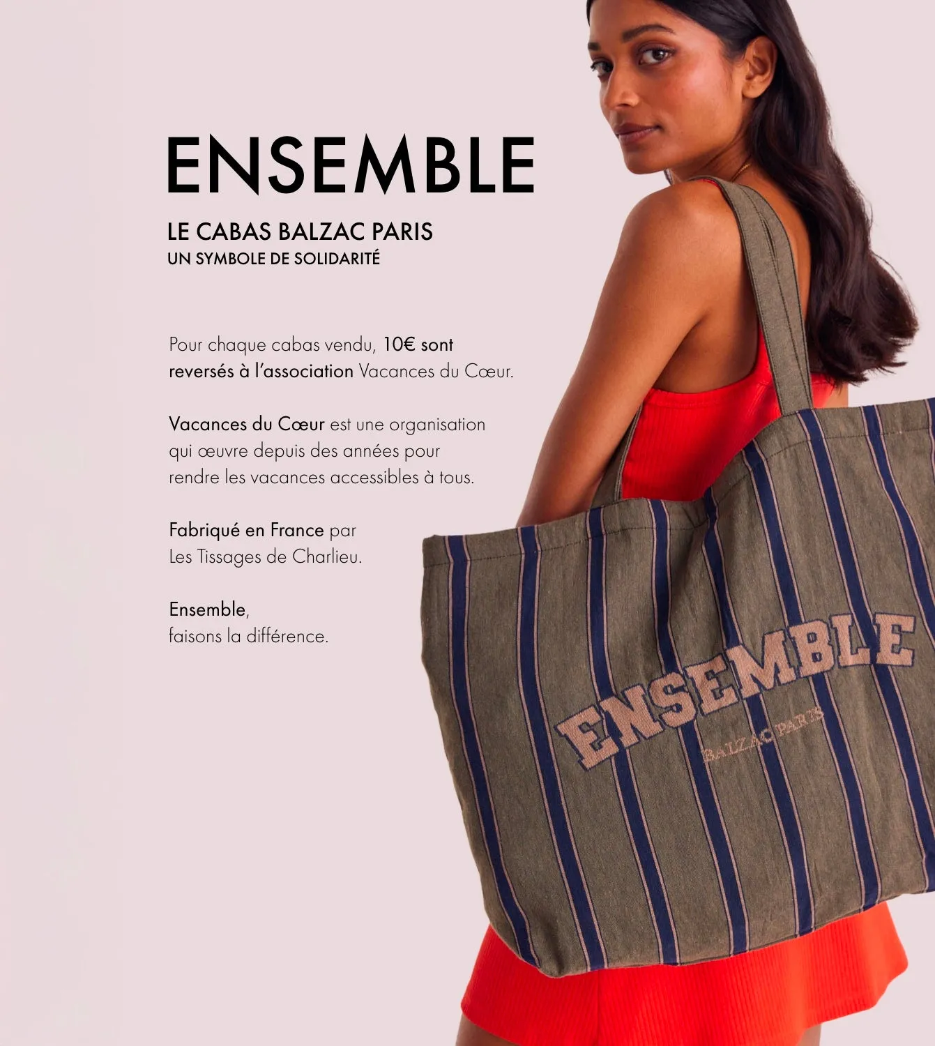 XL Tote Bag - Set sold by Balzac Paris product image thumbnail 4